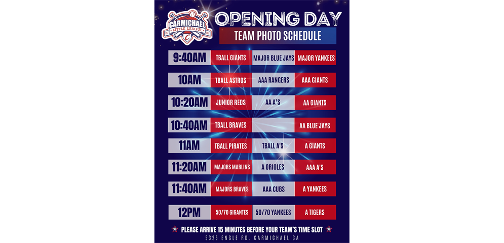 Picture Schedule
