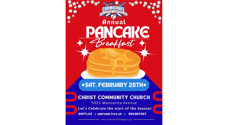 Upcoming Event: Pancake Breakfast!
