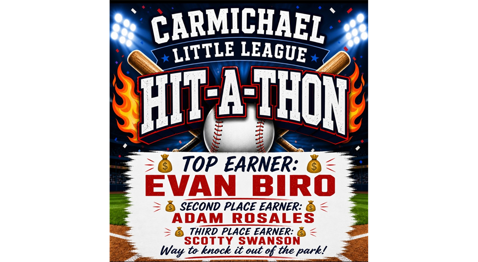 Top Earners for the 2026 Hit-A-Thon